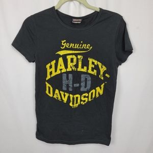 Harley Davidson logo graphic tee